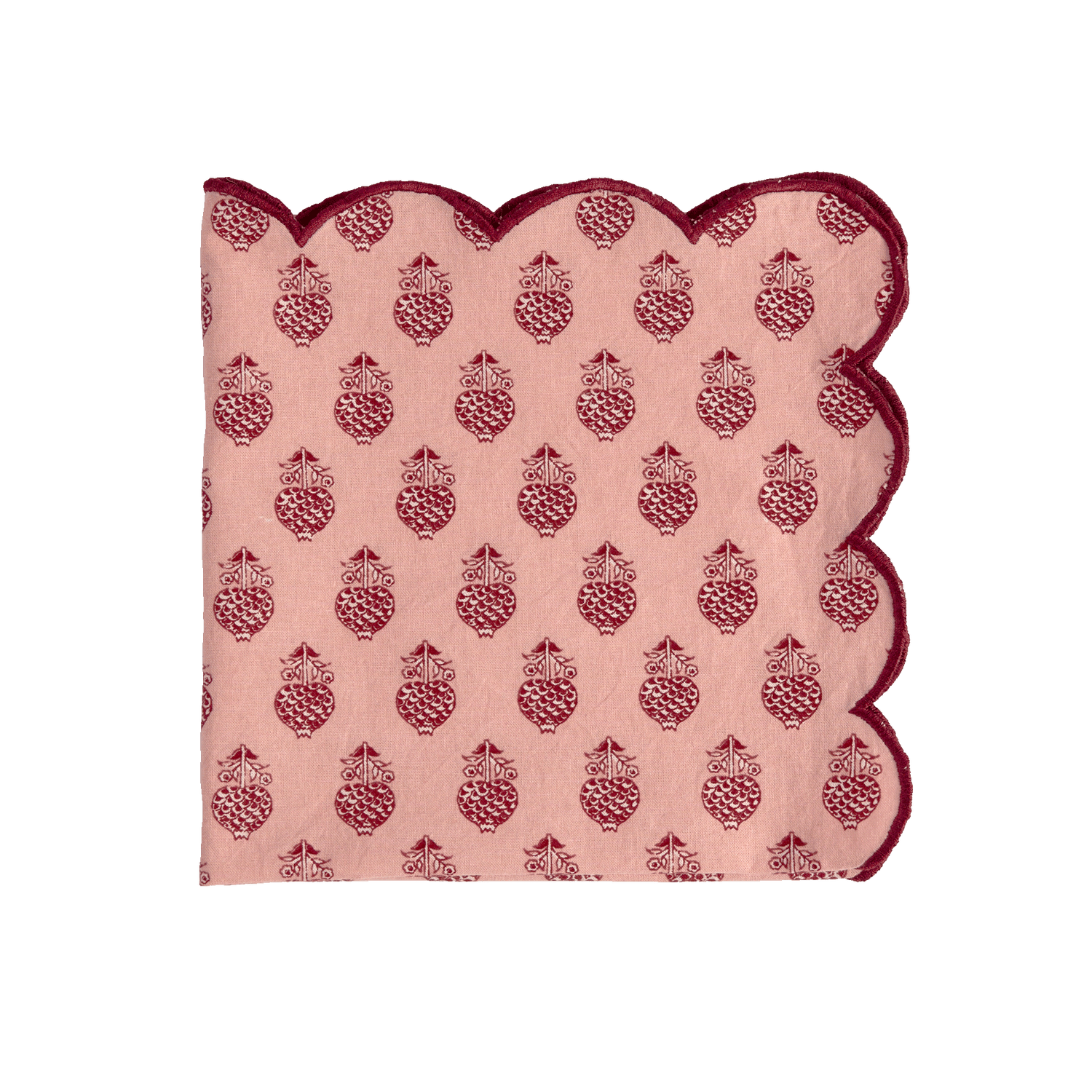Poppy Seed Servett - Rosa 45x45 cm