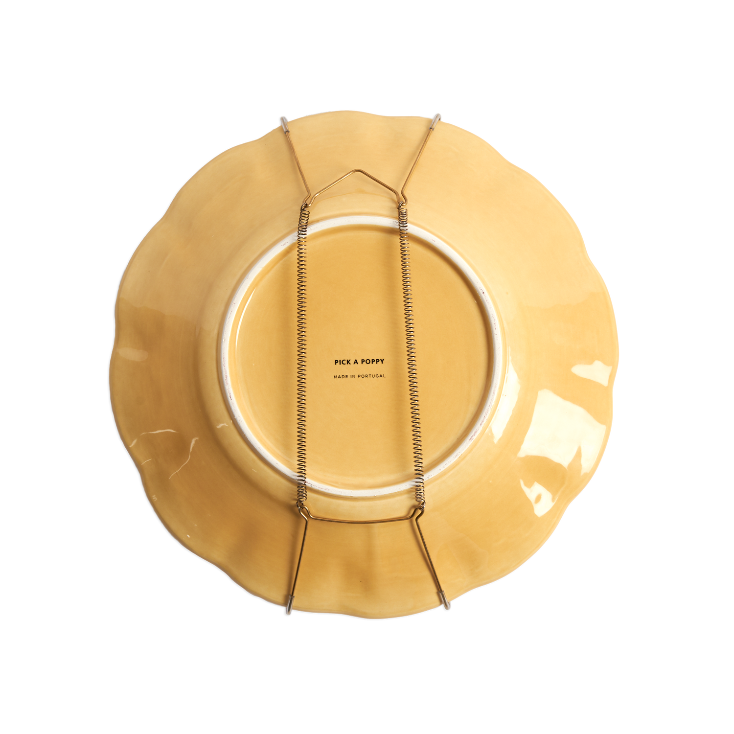 Plate Hanger - Brass 19-28 cm